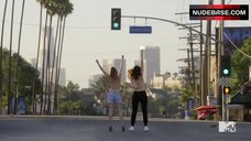 2. Jessica Rothe Sexy Scene – Mary + Jane