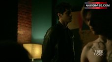 8. Michelle Argyris Side Boob – Shadowhunters