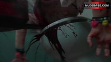 10. Olivia Mahood Lingerie Scene – Ash Vs Evil Dead