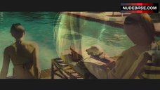 10. Keira Knightley Swimming in Bikini – Domino