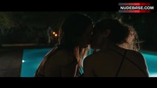 Jordan Hayes Lesbian Kiss – Almost Anything