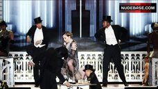 4. Sasha Mallory Bare Tits on Stage – Madonna: Rebel Heart Tour