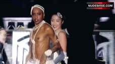 Sasha Mallory Bare Tits on Stage – Madonna: Rebel Heart Tour