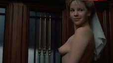 7. Traci Lind Nude in Elevator – The Road To Wellville