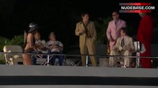 3. Marisa Petroro in Sexy Black Bikini Scene – Reno 911!: Miami
