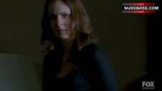 7. Jodi Lyn O'Keefe in Sexy Black Lingerie – Prison Break