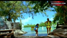 3. Charlotte Ayanna Bikini Scene – Once Upon A Wedding