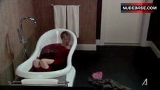 10. Jenna Elfman in Bathtub – Damages
