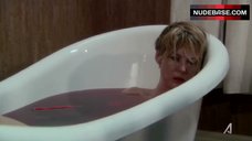 3. Jenna Elfman in Bathtub – Damages