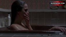 10. Keri Russell in Bathtub – The Americans