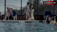 9. Keri Russell in Bathtub – The Americans