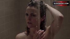 10. Keri Russell Naked Ass in Shower – The Americans