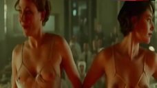 5. Julie Depardieu Shows Boobs on Stage – Les Femmes De L'Ombre