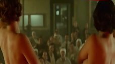 9. Julie Depardieu Shows Boobs on Stage – Les Femmes De L'Ombre