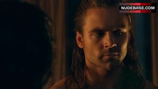 2. Marisa Ramirez Topless – Spartacus: Gods Of The Arena