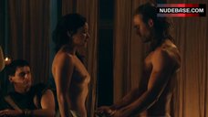 8. Marisa Ramirez Topless – Spartacus: Gods Of The Arena