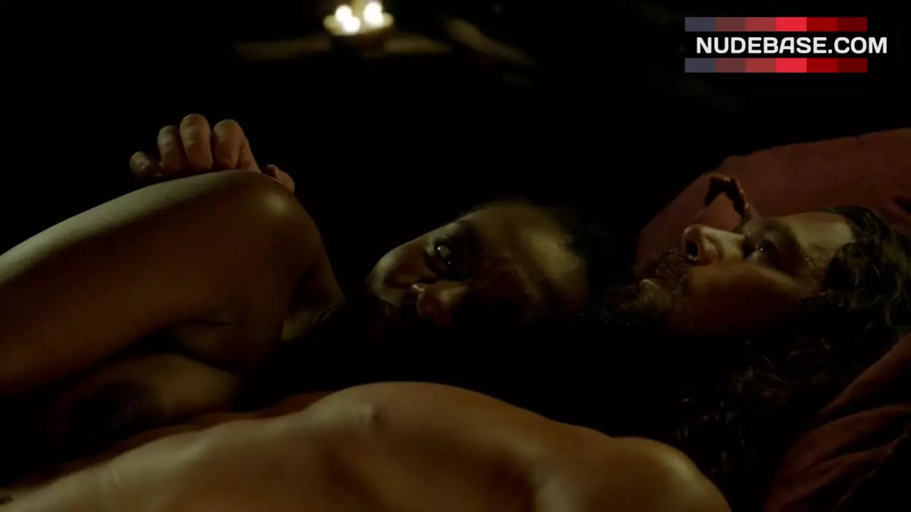 Zethu Dlomo Naked in Bed – Black Sails (1:07) | NudeBase.com