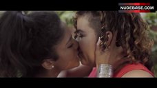 Melissa Duprey Lesbian Kiss – Brown Girls