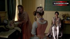 1. Holli Dempsey Flashes Breasts – Harlots
