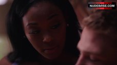 9. Nafessa Williams in Sexy Lingerie – Tales