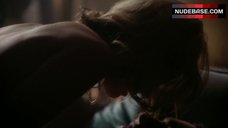 8. Alexandra Johnston Sex Scene – American Playboy: The Hugh Hefner Story