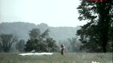 10. Dyan Cannon Naked in Field – Child Under A Leaf