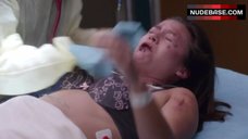 6. Bianca Collins in Lingerie – Grey'S Anatomy