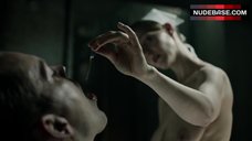 10. Annette Lober Naked Boobs – A Cure For Wellness