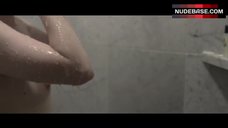 6. Emily Hampshire Naked under Shower – Holder'S Comma