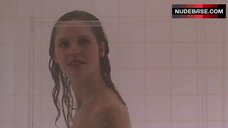 7. Francine Locke Nude in Shower Room – Risky Business