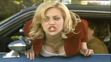 5. Brittany Murphy Cleavage – Just Married