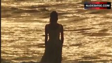1. Phoebe Cates Full Nude on Beach – Paradise