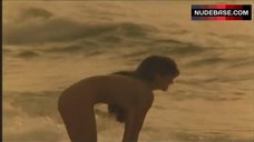 6. Phoebe Cates Full Nude on Beach – Paradise