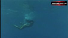 3. Phoebe Cates Nude Underwater Swiming – Paradise
