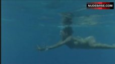 4. Phoebe Cates Nude Underwater Swiming – Paradise