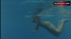 6. Phoebe Cates Nude Underwater Swiming – Paradise