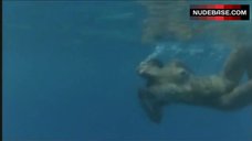 7. Phoebe Cates Nude Underwater Swiming – Paradise