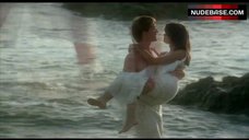 1. Phoebe Cates Shows All Intimate Places on Beach – Private School