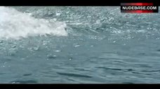 5. Taryn Reif Topless Jupms into Water– Blood Surf