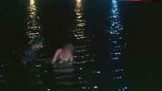 7. Kim Cattrall Nipples Through Wet Top – Midnight Crossing