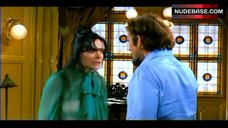 10. Marilu Tolo in See-Through Blouse – Bluebeard