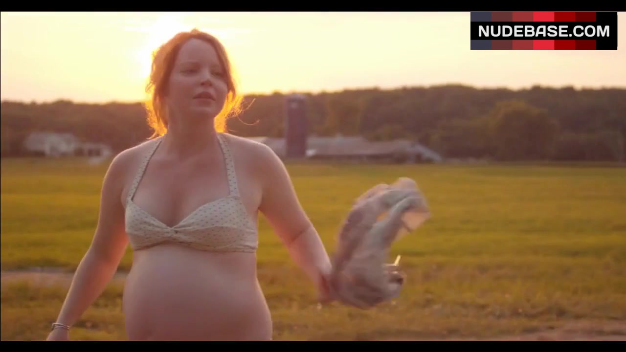 Pregnant Lauren Ambrose in Bikini – The River (1:47) | NudeBase.com