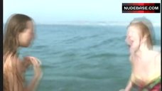 8. Isild Le Besco Topless on Beach – Girls Can'T Swim
