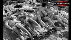 7. Julie Christie Sunbathing in Lingerie – Darling
