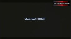 4. Marie-Josee Croze Boobs Scene – Des Chiens Dans La Neige