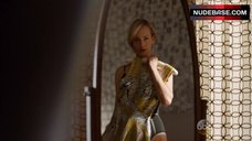 1. Amber Valletta Underwear Scene – Blood & Oil