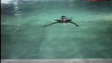 1. Sandra Mozarowsky Nude in Pool – Angel Negro