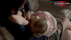 7. Cara Buono Breasts Feeding – The Sopranos