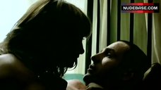 1. Najwa Nimri Breasts Scene – Asfalto