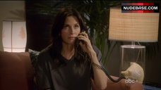 2. Courteney Cox Sexy in Bra and Panties – Cougar Town